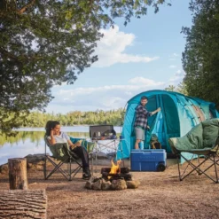 Woods Refuge 3-Season, 6-Person, 2-Room Easy Set-Up Camping Tent W/ Divider, Vestibule & Carry Bag 27 Woods Refuge 3-Season, 6-Person, 2-Room Easy Set-Up Camping Tent W/ Divider, Vestibule & Carry Bag -Wander Camp Shop woods refuge 6 person tent fbaca3f5 0b5b 4bdf af50 c65df14a8264 1