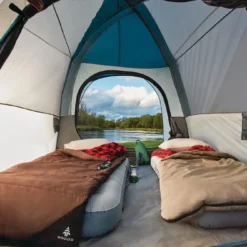 Woods Lightweight Waterproof Dry Bag W/ Valve For Camping, Hiking & Water Sports, 10-L, Green -Wander Camp Shop woods road trip suv tent 5 person e08111e9 8b1c 403f 8f30 48580c745306 1