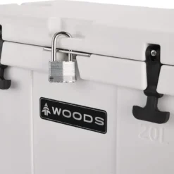 Woods ARCTIC Roto-Moulded Cooler, With Handle, 20-L, Arctic White -Wander Camp Shop woods roto cooler 20l e2944318 3e80 4703 874f 393eea88ffe5