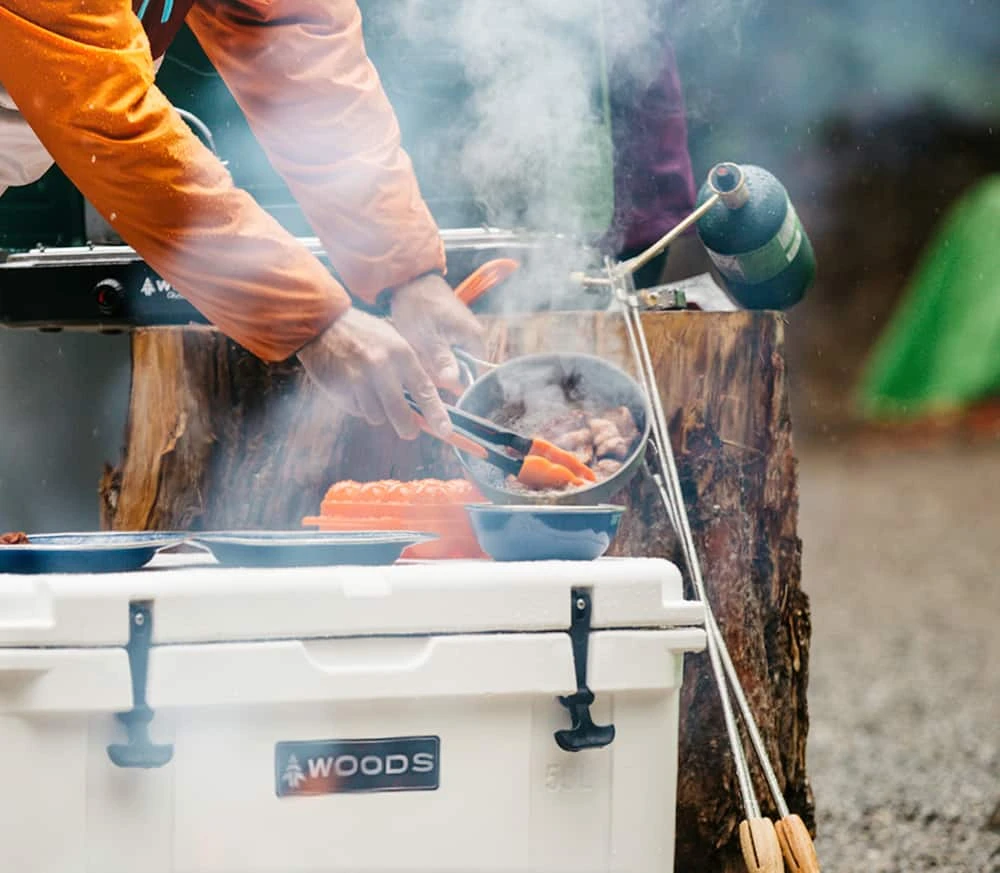 Woods ARCTIC Roto-Moulded Cooler, 55-L, Arctic White 13 Woods ARCTIC Roto-Moulded Cooler, 55-L, Arctic White - Image 11