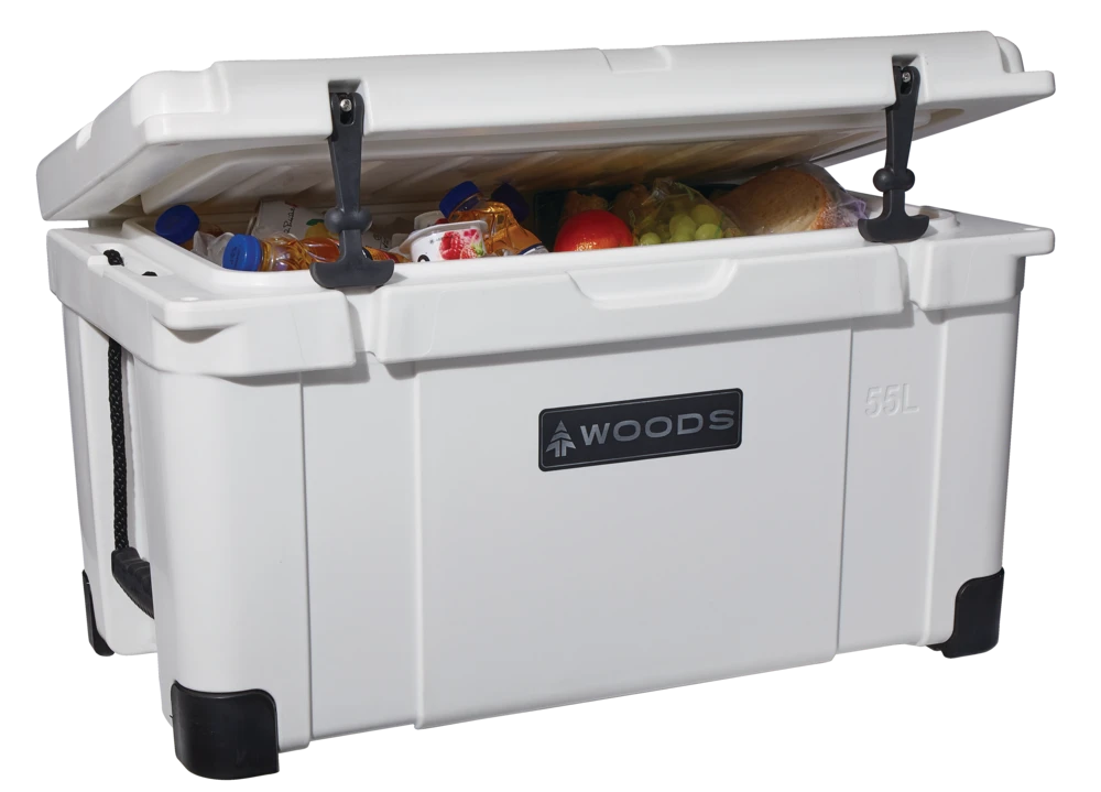 Woods ARCTIC Roto-Moulded Cooler, 55-L, Arctic White 9 Woods ARCTIC Roto-Moulded Cooler, 55-L, Arctic White - Image 7