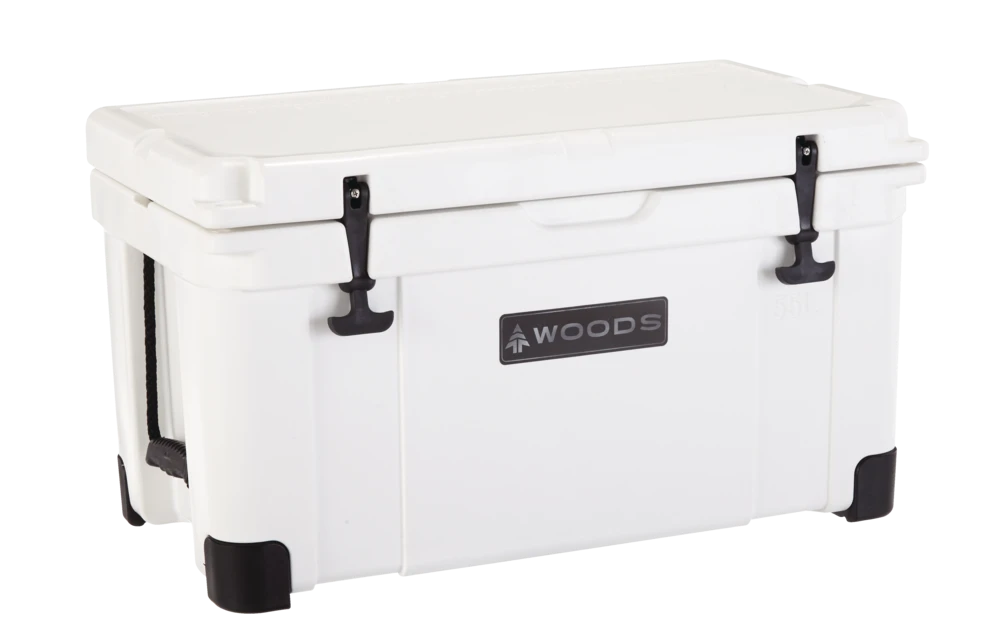 Woods ARCTIC Roto-Moulded Cooler, 55-L, Arctic White 4 Woods ARCTIC Roto-Moulded Cooler, 55-L, Arctic White - Image 2
