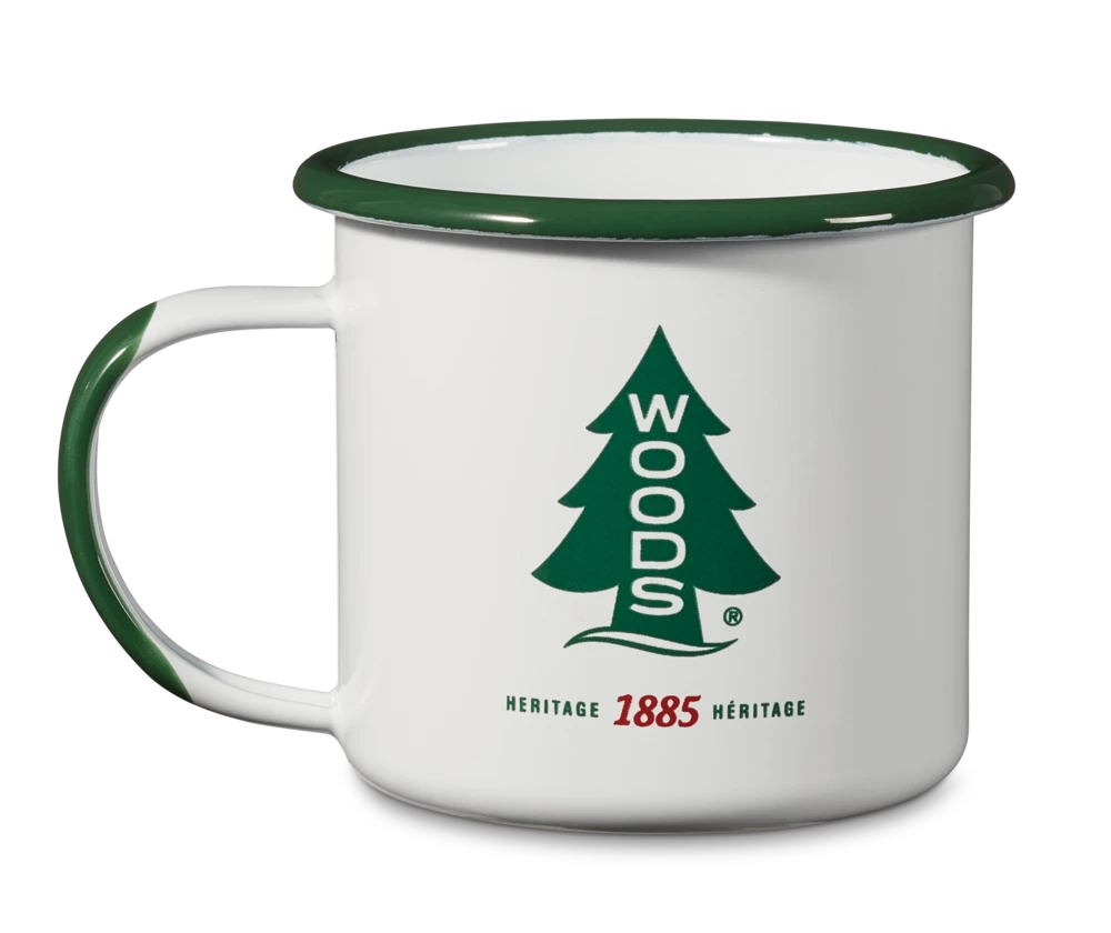 Woods™ Sea To Sky Enamel Mug, Assorted Designs 3 Woods™ Sea To Sky Enamel Mug, Assorted Designs