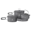 Woods™ Selkrik Aluminum Anodized Camping Cooking Set, Grey, 4-pc 1 Woods™ Selkrik Aluminum Anodized Camping Cooking Set, Grey, 4-pc -Wander Camp Shop woods selkirk family pot set 6 piece 5c06a405 ea8c 4a21 8d70 5842aa932a70