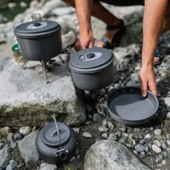 Woods™ Selkrik Aluminum Anodized Camping Cooking Set, Grey, 4-pc 11 Woods™ Selkrik Aluminum Anodized Camping Cooking Set, Grey, 4-pc -Wander Camp Shop woods selkirk family pot set 6 piece 648d2465 fa56 4db3 88f8 594859d3a9e2