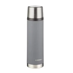 Woods™ Stainless Steel Insulated Rubberized Vacuum Flask/Bottle, 1L -Wander Camp Shop woods stainless steel vacuum flask rubberized aed67607 24a6 4713 9e73 725d7bff6392