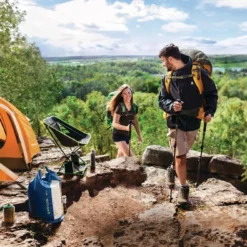 Woods Expedition Peak Lightweight Water-Resistant Backpack For Hiking/Camping/Travel, 60-L -Wander Camp Shop woods terra powerlite chair ea716251 6ce6 4311 acb1 573c5bc52303