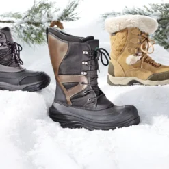 Woods Men's Avalanche Thermal Insulated PU Rubber Winter Snow Boots Warm Waterproof -Wander Camp Shop woods whistler boot honey w6 d61ed6a8 4961 4418 9cc1 ab417ddb576b